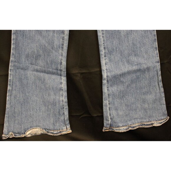 2006 Gymboree Sweetheart Valentine Day Denim Jeans Heart Ruffle Hem Embroider 10 - Picture 3 of 7